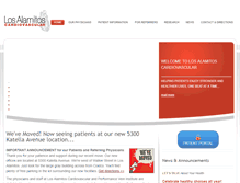Tablet Screenshot of losalcardio.com